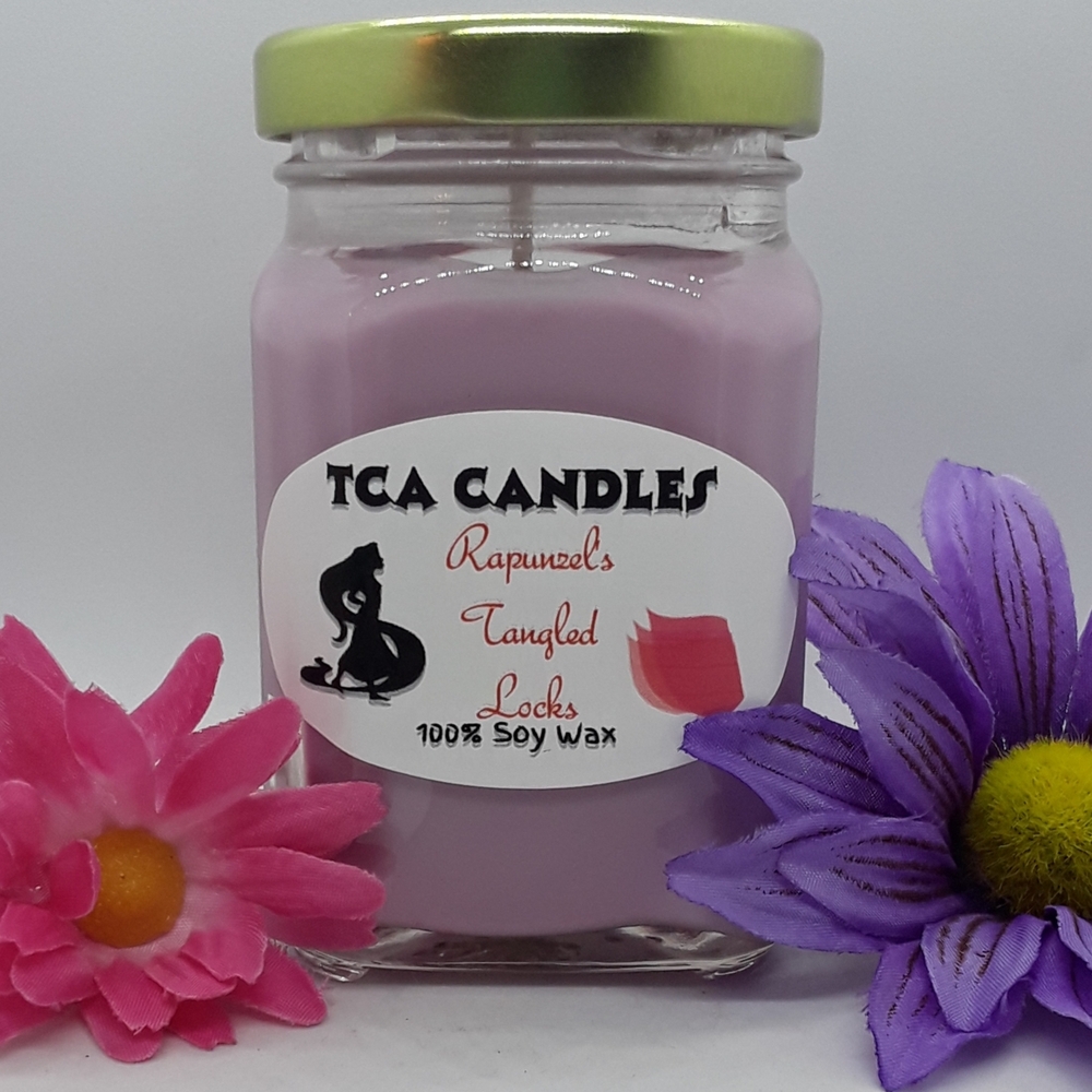 Rapunzel's Tangled Locks Lavender Soy Candle